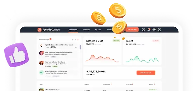 Aptoide Connect Illustration
